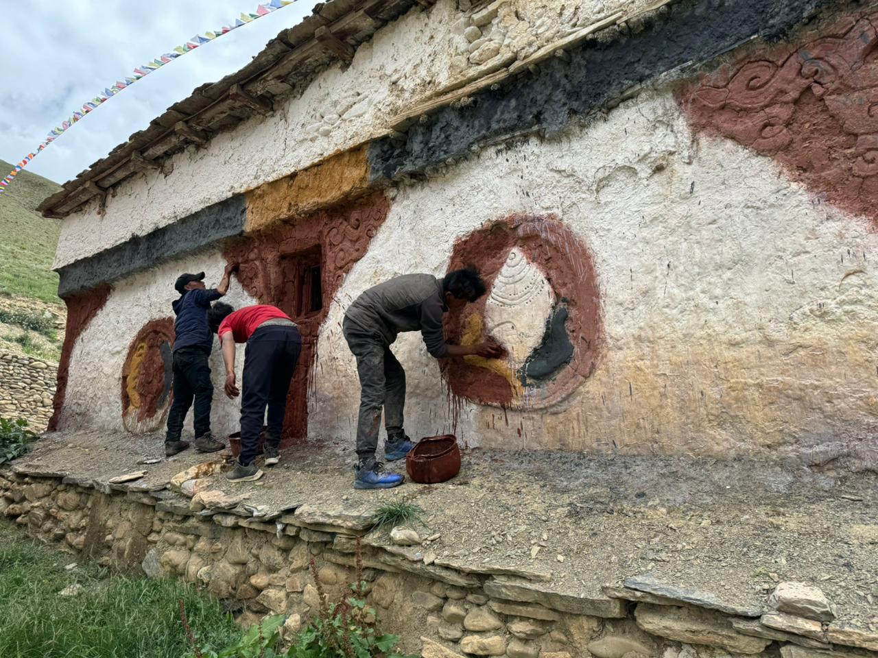 The monastery in its natural setting