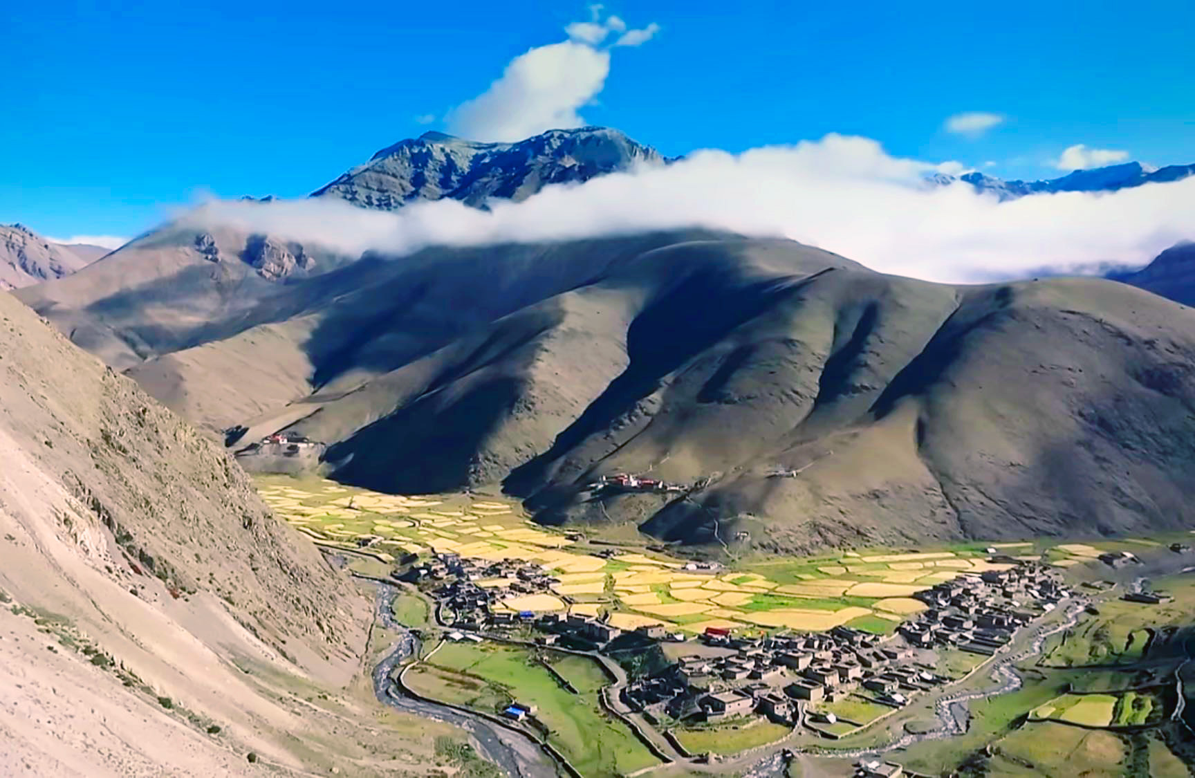 Sacred mountain view